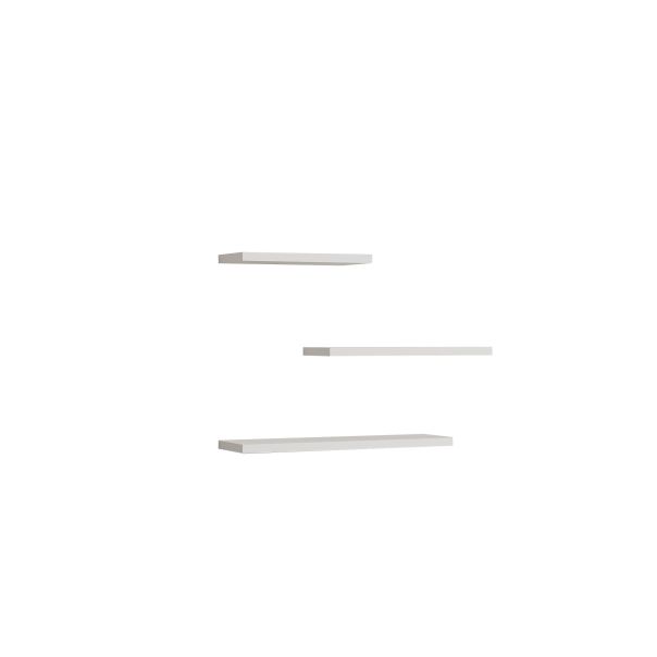 HANAH HOME Zidna polica Leila, bela - 495SSE1139