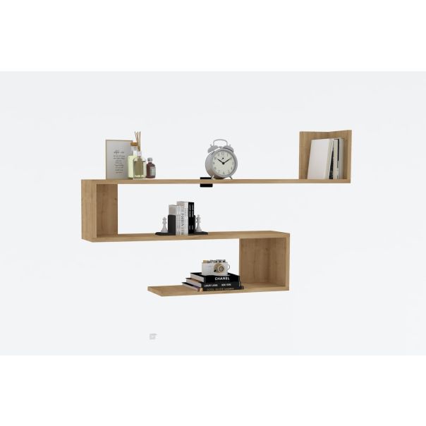 HANAH HOME Zidna polica Penne, braon - 495SSE1147