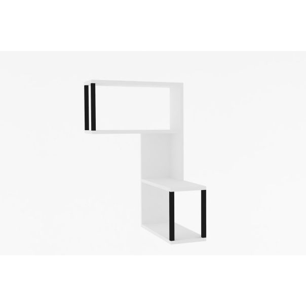 HANAH HOME Zidna polica Lecco, bela - 495SSE1150