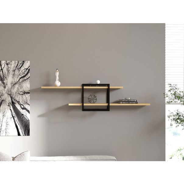 HANAH HOME Zidna polica Mono,svetlobraon - 495SSE1158