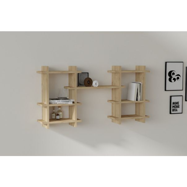 HANAH HOME Zidna polica Tefo, krem - 495SSE1161