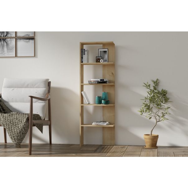 HANAH HOME Polica Eze, svetlobraon - 495SSE1219
