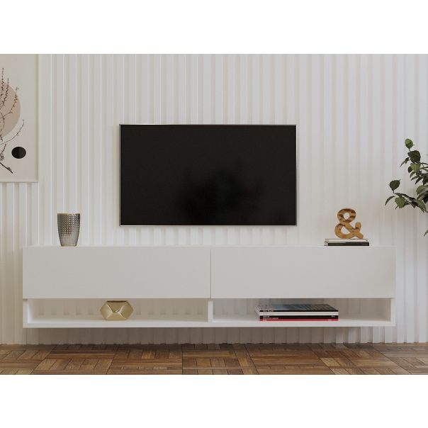 HANAH HOME TV komoda Arges, bela - 495SSE1605