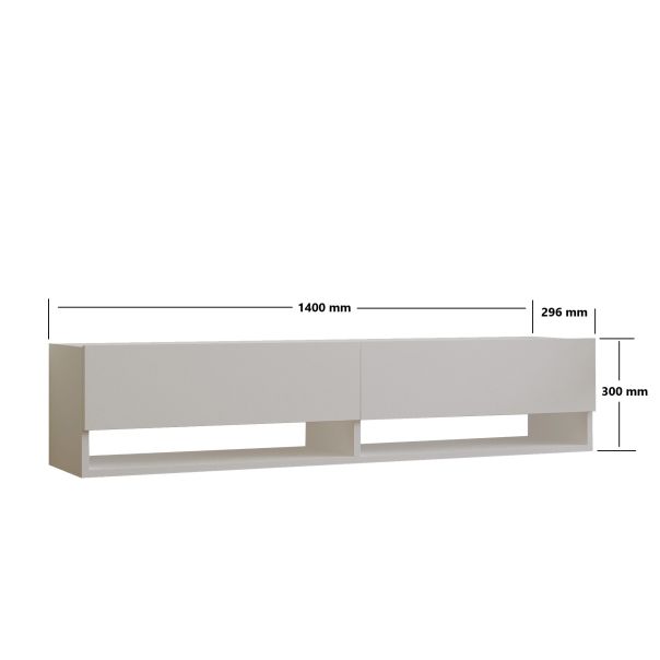 HANAH HOME TV komoda Arges, bela - 495SSE1605
