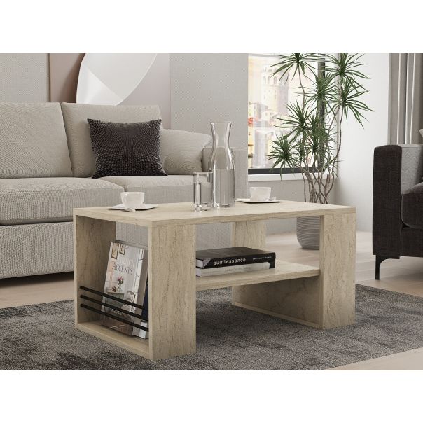 HANAH HOME Klub sto Iris, krem - 495SSE2113
