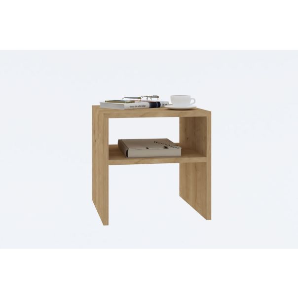 HANAH HOME Pomoćni stočić Morse, svetlobraon - 495SSE2307