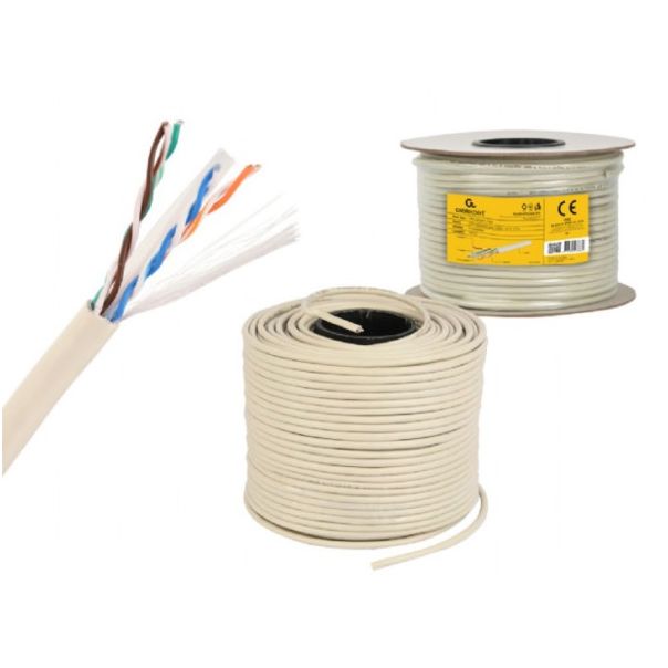 GEMBIRD UPC-6004-L/100 UTP, cat.6, Indoor, licnasti, CCA, kotur 100m - 2356