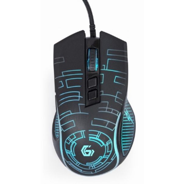 GEMBIRD MUSG-RGB-01 USB LED gaming mis, 1200-3600DPI - 43020