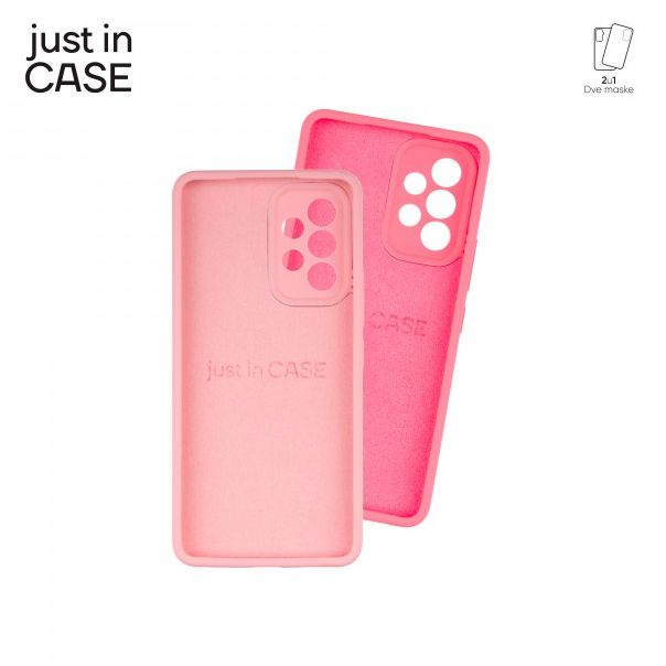 JUST IN CASE 2u1 Extra case MIX PLUS pink paket za A53 5G - MIXPL208PK