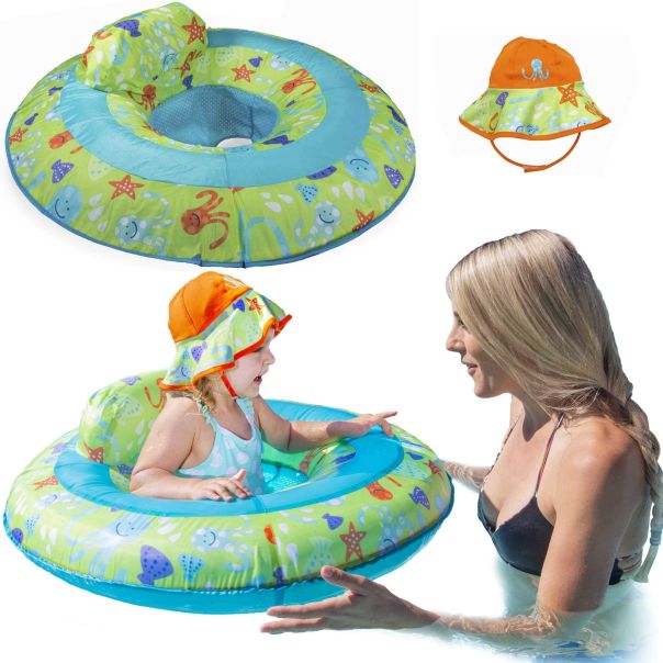 SWIMWAYS Set Baby šlauf sa sedištem i kapicom Spin Master - 49633