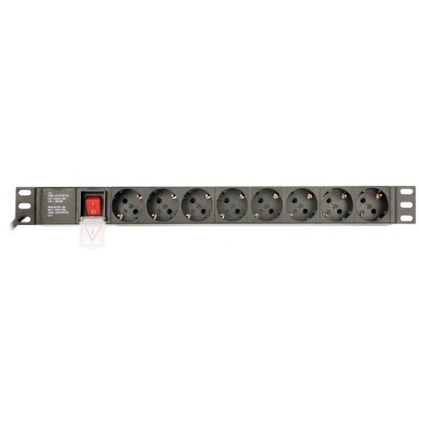 GEMBIRD EG-PDU-014 Produzni kabl sa zastitom 8 uticnica 16A - 43152