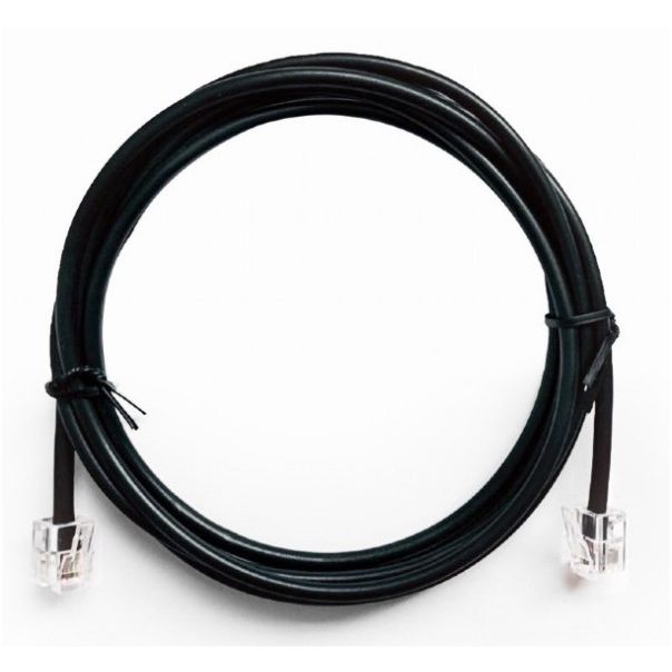 GEMBIRD telefonski kabl okrugli, TC6P4CR-2M, 2m - 43157
