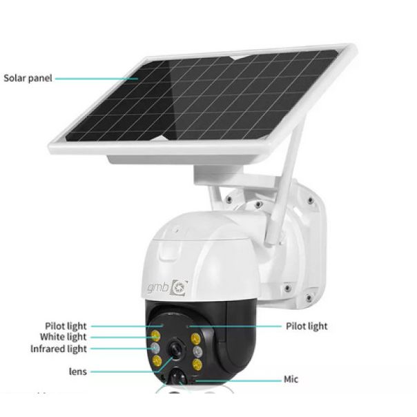 GEMBIRD Solarna kamera za video nadzor CAM-IP4MP-EK2-WIFI GMB Solar 4 - 43063