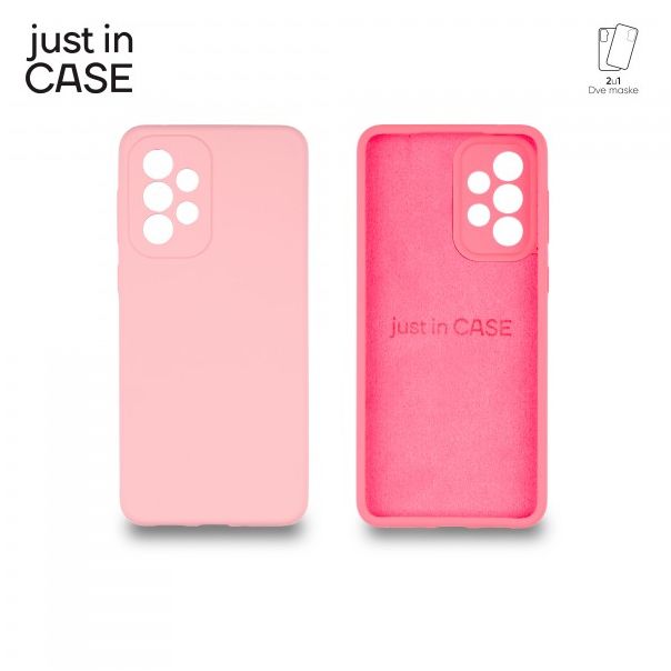 JUST IN CASE 2u1 Extra case MIX PLUS paket pink za A33 5G - MIXPL209PK