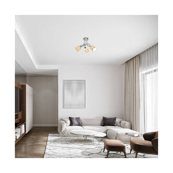 RABALUX Plafonjera Natina hrom, E14 25W - 4980