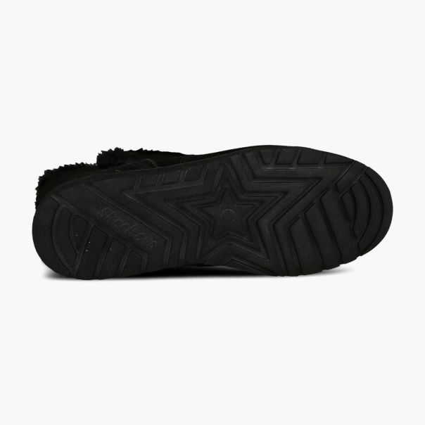 SKECHERS Čizme keepsakes wedge cozy peak w - 49811-BLK