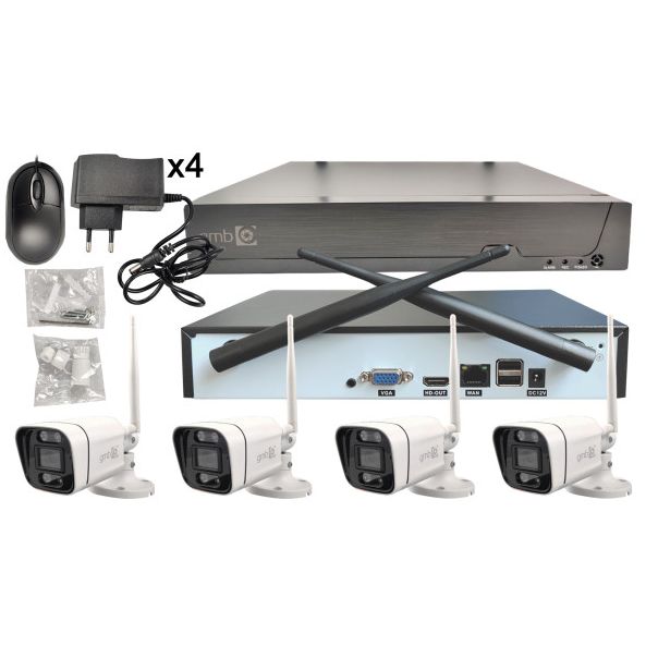 GEMBIRD Kamera CAM-IP3MP-WiFiKITXM4 GMB, 3MP - 43077