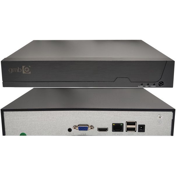 GEMBIRD Video snimač NVR-P3016QT GMB 16 kanala do 8MP H.265 - 43091