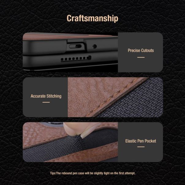 Maska za Samsung F966B Galaxy Z Fold 7 crna Nillkin Aoge - 620255