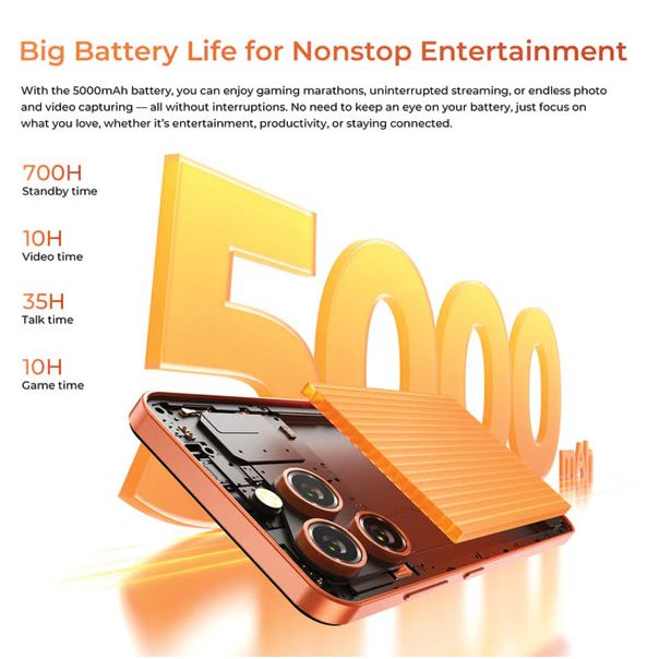 OUKITEL C17 4G 4/128GB, plava - EP3097585