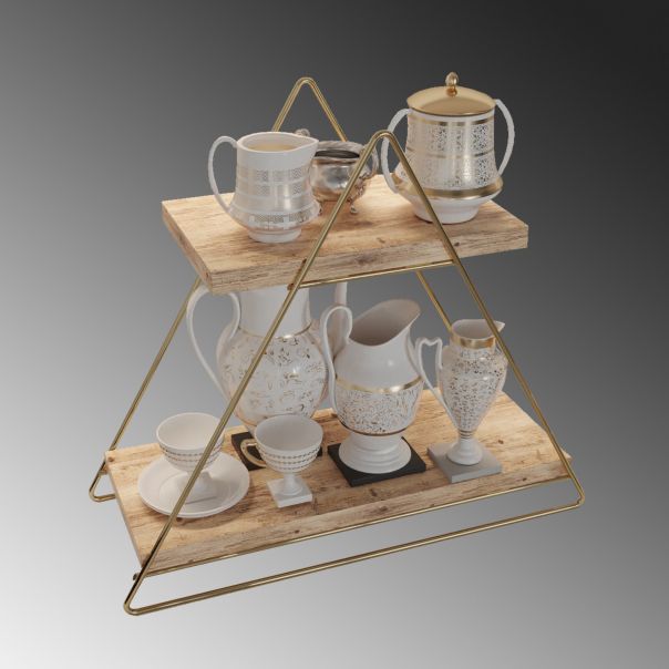 HANAH HOME Polica Aberto Design - 498HFT1105