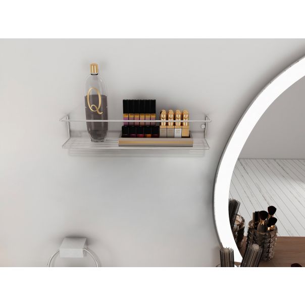 HANAH HOME Zidna polica Banyo, zlatna - 498HFT1106