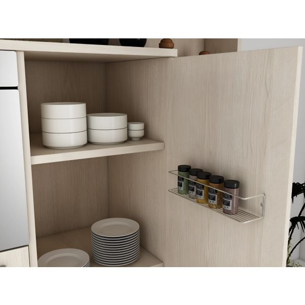 HANAH HOME Zidna polica Banyo, zlatna - 498HFT1106