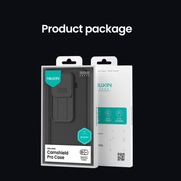 Maska za Xiaomi 15T Pro crna Nillkin CamShield Pro - 224540