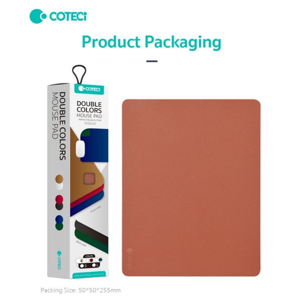 Podloga za mis Coteci 85001 L (25 x 30 cm) braon siva - EP3027778
