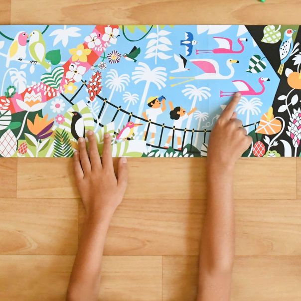 POPPIK Poster za bojenje: Tropska džungla - COL001