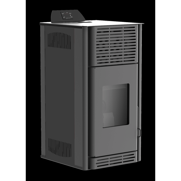 MARELI Kamin na pelet PS 10 air (10kW) crna - EP3020616