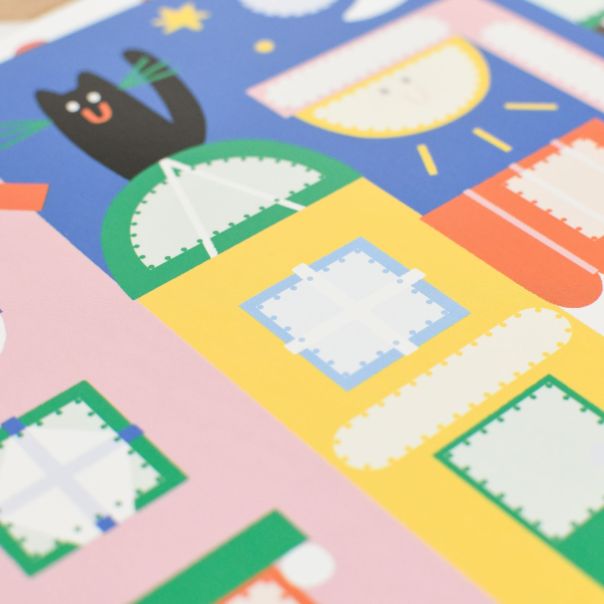 POPPIK Moje prve nalepnice: Grad - BABY004