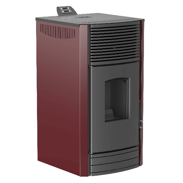 MARELI Kamin na pelet ONYX 10 air (10kW) bordo - EP3020636