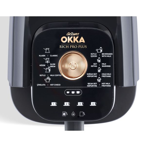 Arzum Okka OK0038-0400 8-u-1 – Pametni aparat za tursku kafu i mlečne napitke i 8 funkcija - EP2958809