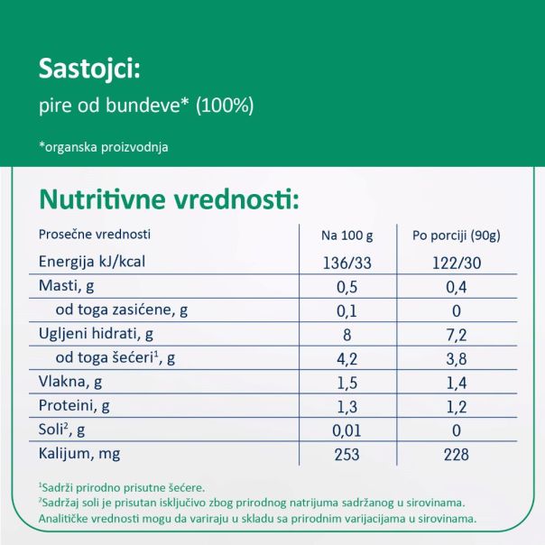 Fleur Alpine organski pire sa bundevom 5+, 90gr - 000399