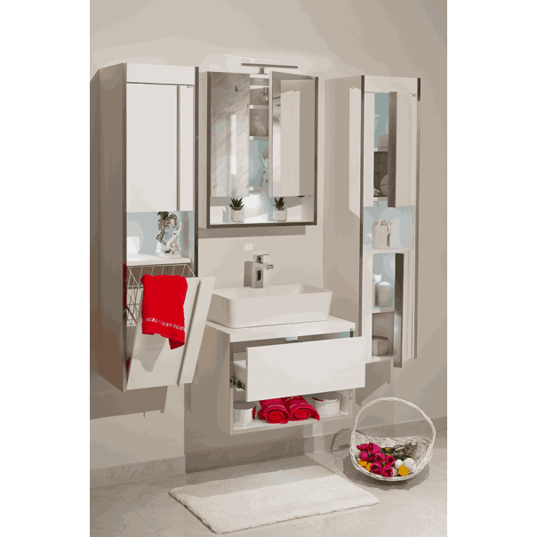 CERAMICA LUX Tara Bella vertikala 35x140 konzolna polica - 300278