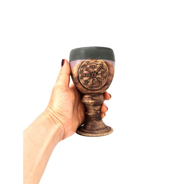 ROD - Pehar od kamenine VEGVISIR model 2 - ROD000505