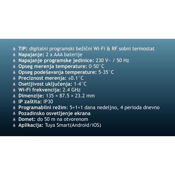 MARELI Smart digitalni termostat - EP3020677