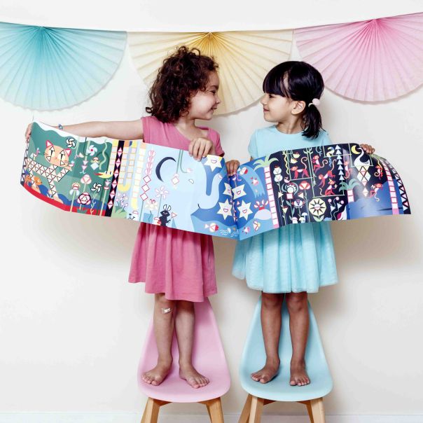 POPPIK Panorama od nalepnica: Džungla - MAT001