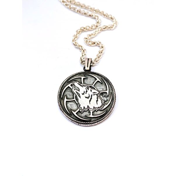 ROD - Ogrlica od sterling srebra VUK - ROD000044