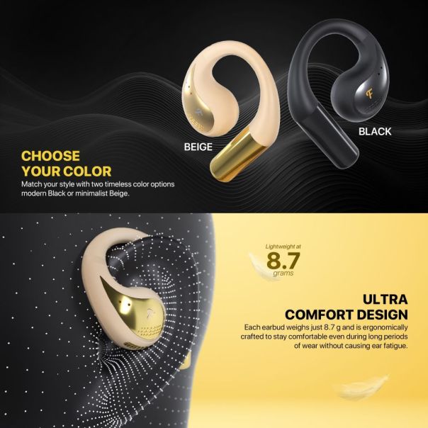 Fantech Bluetooth slusalice FT21 Groove OWS crne - EP3233404