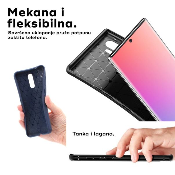 Maska za iPhone 17 Pro Max 6.9 crna Defender Carbon - 223500