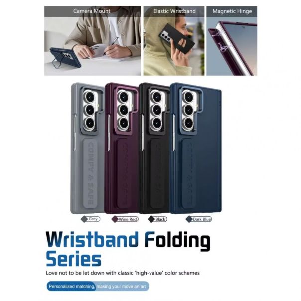 Maska za Samsung Galaxy Z Fold 7 F966B Lux Cover bordo - 222698