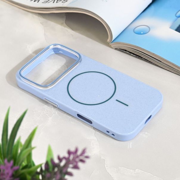 Maska za iPhone 17 Pro 6.3 Magsafe Sparkle Dust plava - 222934