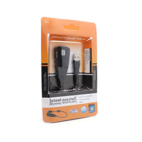 USB zvucna karta 7.1 USB 2.0 JWD-SOUND2 - 74365