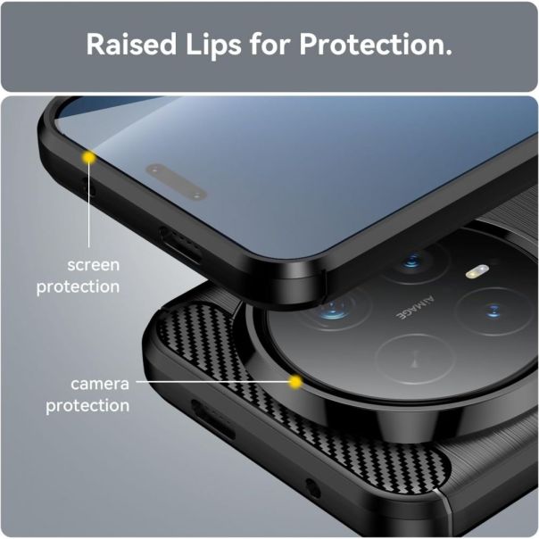 Maska za Honor Magic 8 Pro crna Defender Safeguard - EP2815636