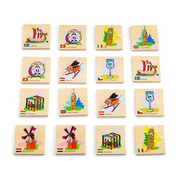 PINO NTC Igra memorije -8 parova - 4P004A