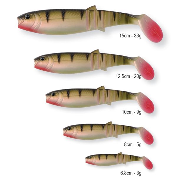 SAVAGE GEAR CANNIBAL SHAD 10CM 9G -WHITE BLACK - 4SGVSA3 61854