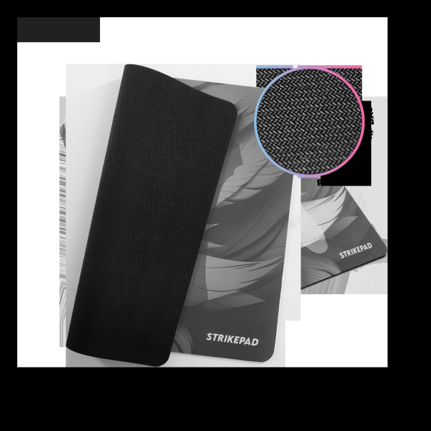 FANTECH Podloga za mis MST491 Strikepad Black 490X420X3 mm - 225205