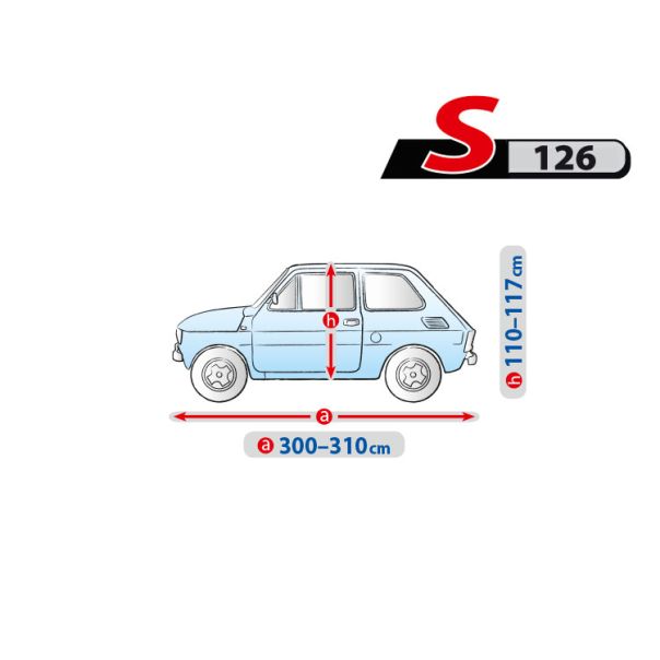 KEGEL BLAZUSIAK Cerada za automobil s126 (Fiat 126) d 300-310-š 110-117-v 134 - 5-3950-241-3021